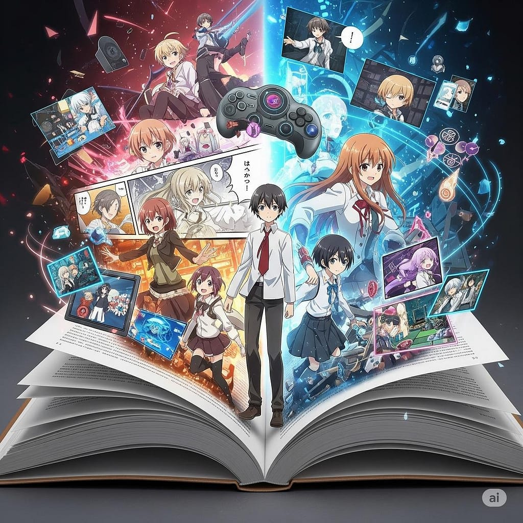 Como uma Light Novel vira anime? Descubra quem decide a adaptação, como os direitos são negociados e como livros se transformam em animação.