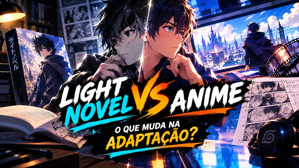 Light Novel vs. Anime: descubra o que muda durante uma adaptação e pense como roteirista ao decidir o que manter, cortar, transformar