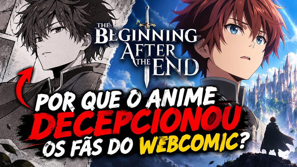 Compare o webcomic e o anime de The Beginning After the End, entenda as principais críticas à adaptação e vote: você gostaria de um remake?